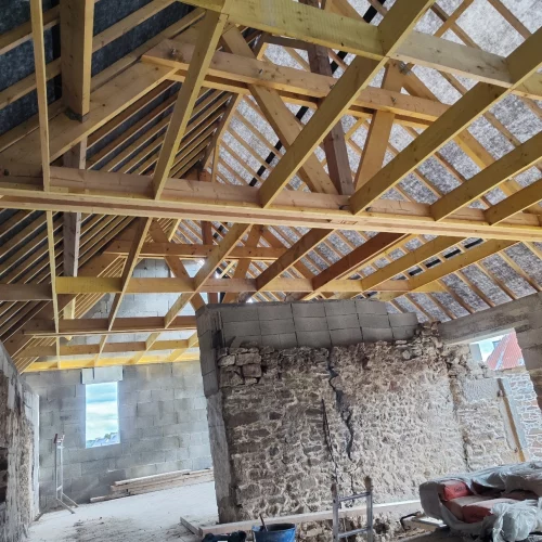renovation charpente Iffendic